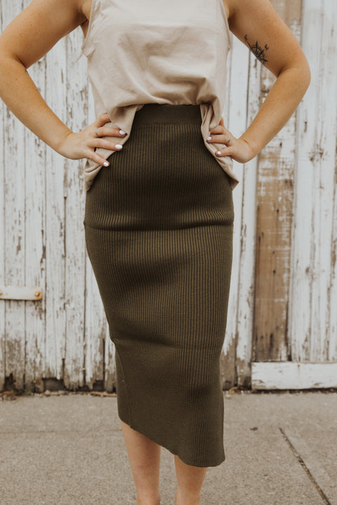 Fall Time Feeling Skirt