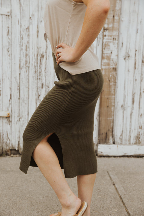 Fall Time Feeling Skirt
